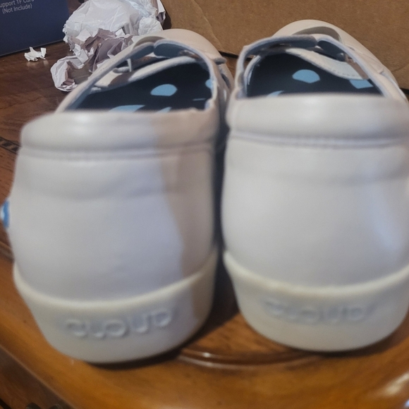 Cloud Footwear Slip On White Mary Jane Style Shoes Size 40 (US 8.5-9) - Picture 5 of 9